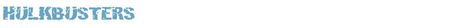 sample Hulkbusters font