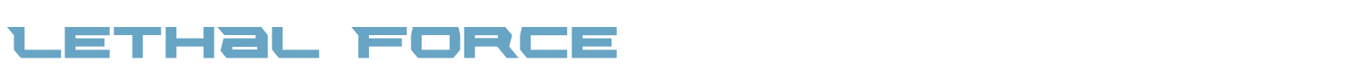 sample Lethal Force font
