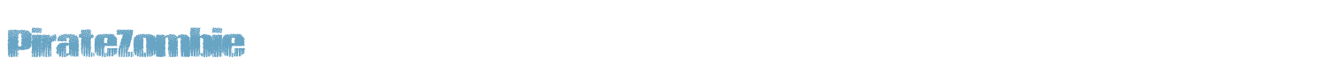 sample Pirate Zombie font
