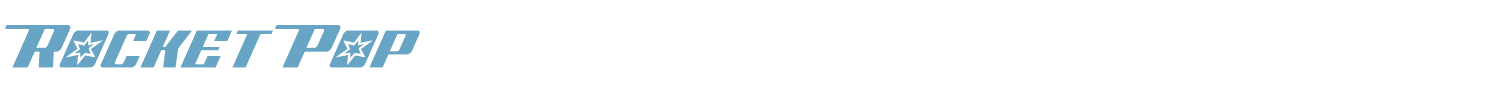 sample Rocket Pop font