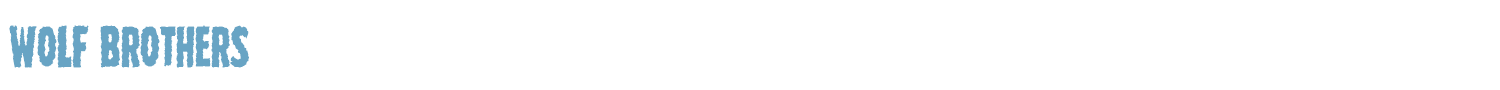 sample Wolf Brothers font