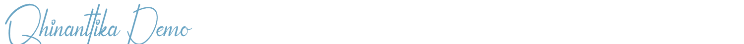 sample Qhinanttika Demo font