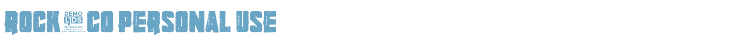 sample Rock.CO font