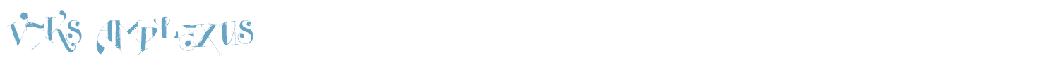 sample Vtks Amplexus font