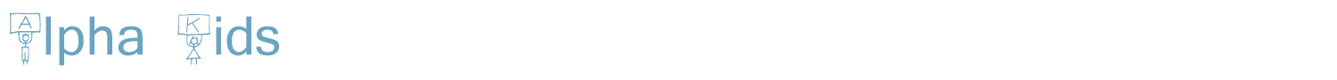 sample Alpha Kids font