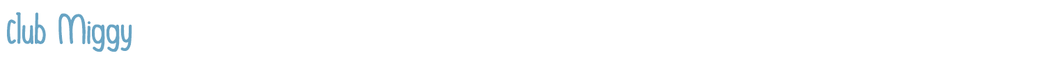 sample Club Miggy font