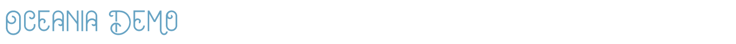 sample Oceania (Demo) font