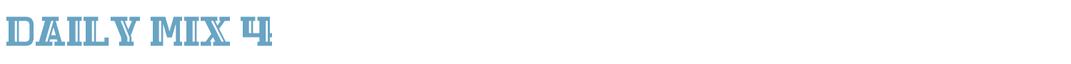 sample Daily Mix 4 font