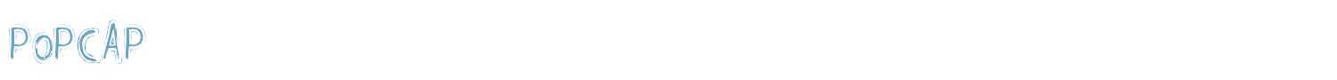 sample Pop Cap font
