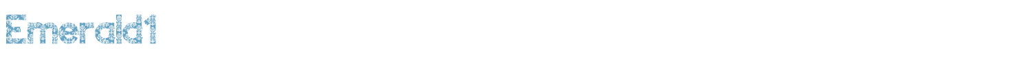 sample Emerald1 font