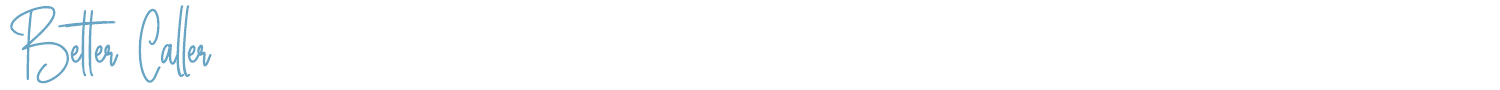 sample Better Caller font