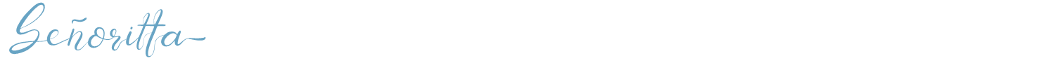 sample Senoritta - Beautiful Script font