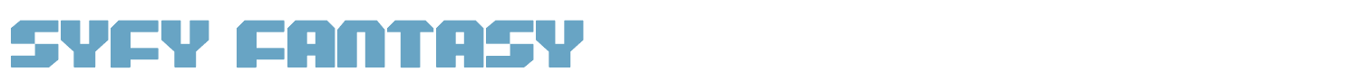 sample SYFY Fantasy font