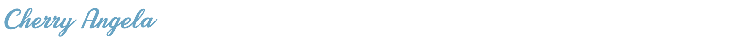 sample Cherry Angela font