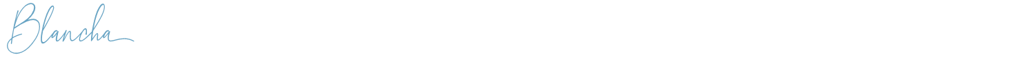 sample Blancha font