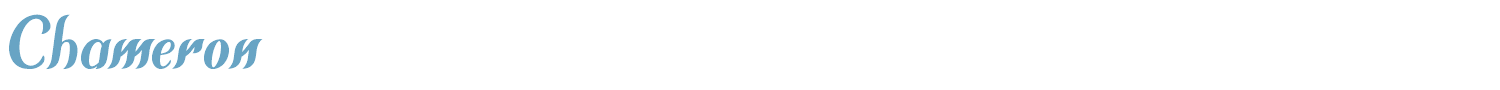 sample Chameron font