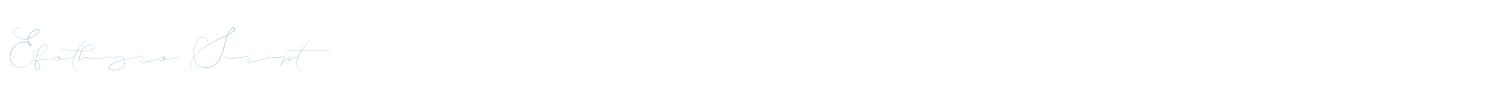 sample Efothyro Script font