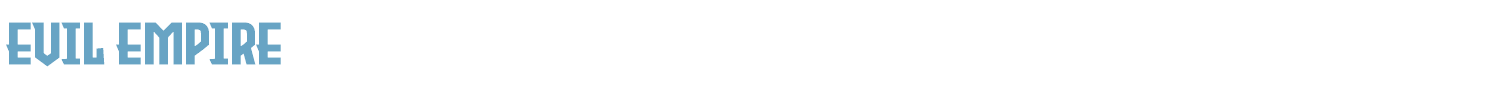 sample Evil Empire font