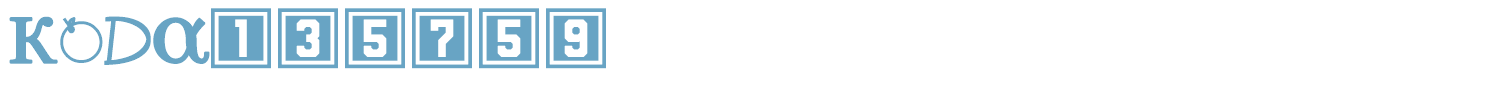 sample Koda135759 font
