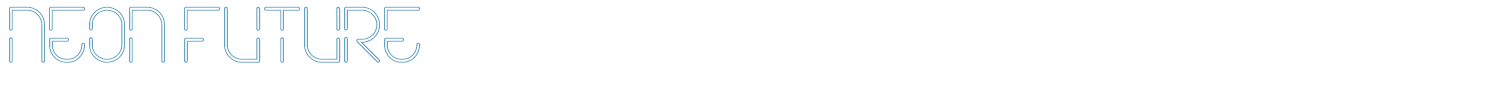 sample Neon Future font