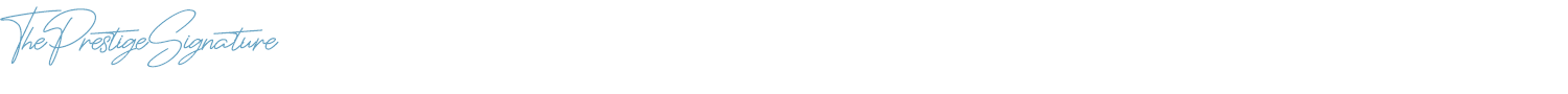 sample The Prestige Signature font