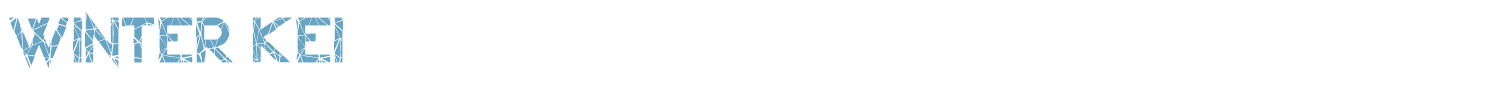 sample Winter Kei font
