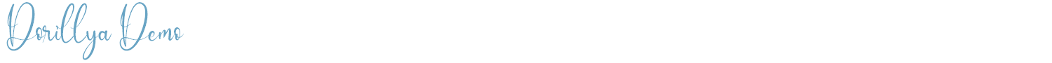 sample Dorillya Demo font
