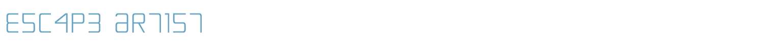 sample Escape Artist font