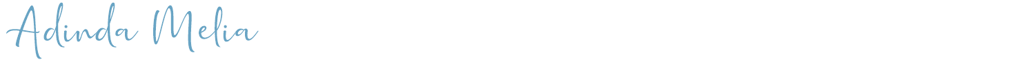 sample Adinda Melia font