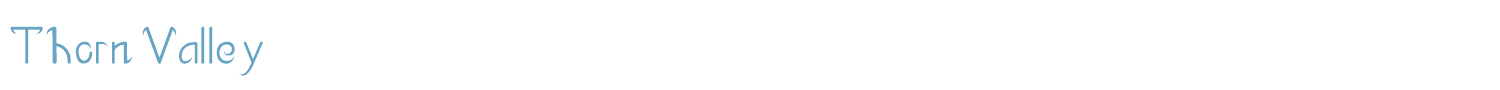 sample Thorn Valley font