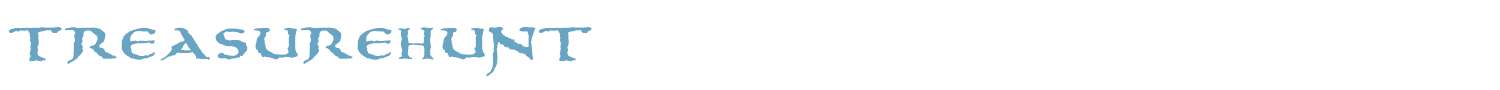 sample treasurehunt font