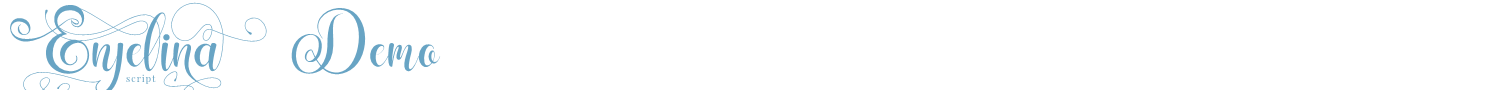 sample Enjelina Demo font
